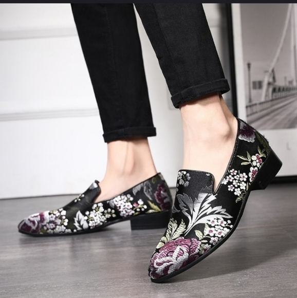 Handmade Italian silk men's loafers - Picture 5 of 5